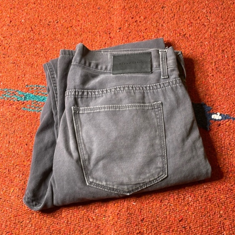 Perry Ellis Work‎ Utility Distressed Painted Mens 35x34 Light Weight Jeans Pants